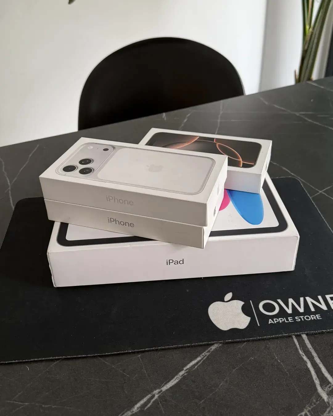 Cajas de iPhone y de iPad